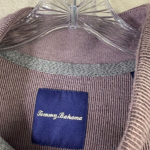 Tommy Bahama Pullover Sweater Mock Neck 3 Button Long Sleeve XL - Picture 3 of 6